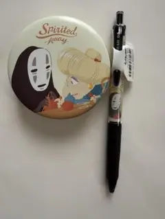 千と千尋の神隠し ふせん缶&ボールペン(黒0.5)