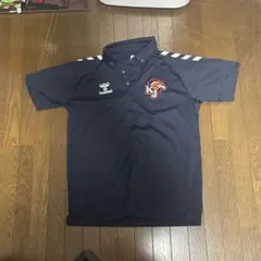 hummel ポロシャツ ネイビー KJロゴ