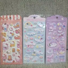 サンリオ ジュエルマシュマロステッカー 3点セット