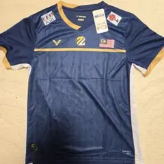 【XL】Victor バドミントン ゲームシャツ リージージャ マレーシア代表