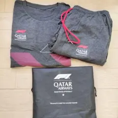 QatarAirways F1ルームウェアセット M カタール航空パジャマ