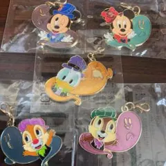 ディズニーリゾート　景品チャーム5個セット　ハロウィン