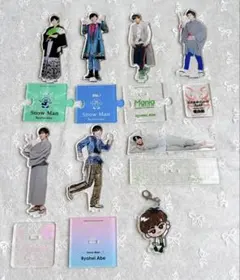 SnowMan 阿部亮平くん アクリルスタンド すのチルアクリルキーホルダー
