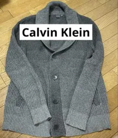 ck Calvin Klein カルバンクライン ニット　カーディガン　グレー