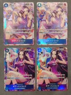 ハンコック　パラレル　OP01-078　4枚セット　SR