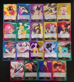ワンピースカード　リーダーカード　19枚セット