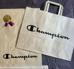 Champion　チャンピオン　ノベルティ　ショッパー付　非売品 Champion チャンピオン ノベルティ ショッパー付 非売品 Champion