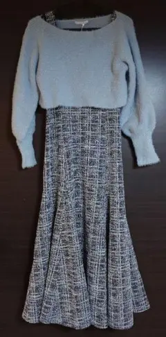 【新品】WILLSELECTION ワンピース×ニットSET