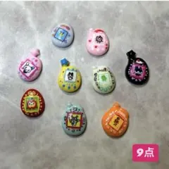 デコ　パーツ　ネイル　たまごっち　機械　9点