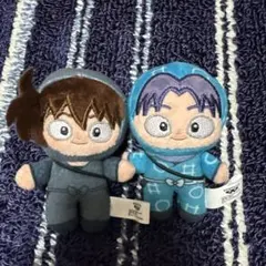 忍たま乱太郎 ほわぬい ぬいぐるみ 土井半助 摂津のきり丸 2点
