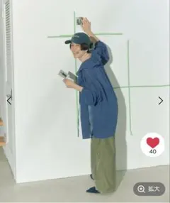 【一度着用のみ】studioclip 高山都さん コラボ　ブラウスのサムネイル