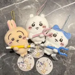 ちいかわ　討伐マスコット② 3種セット　ハチワレ　うさぎ