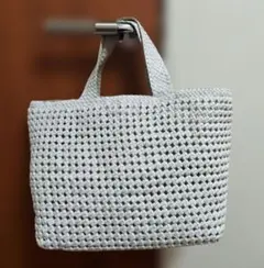 REN 革トートバッグ　白のサムネイル