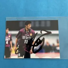 注目‼️スポーツフォトプリントL判 サッカー　京都パープルサンガ　KAZU