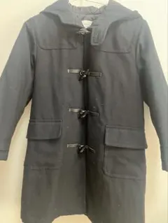 ARCH & LINE ブラックダッフルコート