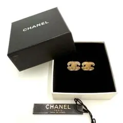 CHANEL シャネル ココマーク ヴィンデージ プラスチック ピアス