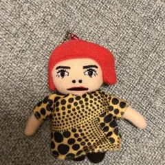 草間彌生人形キーホルダー