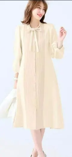 *新品*タグ付き　チェスティ ボウタイタックワンピース chesty ワンピース