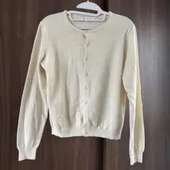 ROPÉ PICNIC クリーム色 長袖カーディガン 38