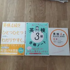 英検4級をひとつひとつわかりやすく。 英検3級合格ノート 英検4級頻出度別問題