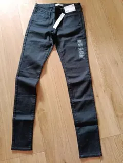 ULTRA STRETCH ブラックスキニーパンツ 25/63.5cm