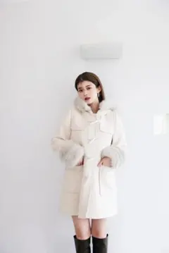 SNIDEL スナイデル Sustainable ダッフルコート 0 ホワイト 2025年最新】Snidel ダッフルコートの人気アイテム - メルカリ