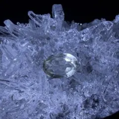 謎石 天然石 ルース オーバルカット クリア系