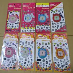 セリア たまごっち キラキラシール 8点セット