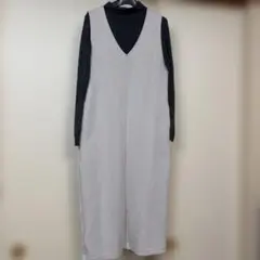 無印良品　ジャンバースカート 美品