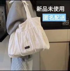 SHEIN シーイン ショルダーバッグ 신품 미사용 ドット柄 水玉 白