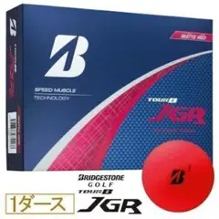25年モデル ブリヂストン TOUR B JGR マットレッド 1ダースのサムネイル