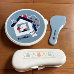 familiar ベビー食器セット 離乳食調理器　ミッフィースプーン&フォークのサムネイル