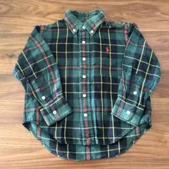 ラルフローレン チェック ネルシャツ 100size