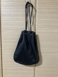 Cisei レザー ドローストリングバッグ 巾着 comoliトート - メルカリ