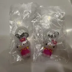 ［最安値］ハローキティ めじるしアクセサリー　お花ver 2個セット
