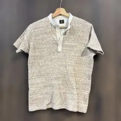 DjangoAtour ヘンリーネック 半袖シャツ ベージュ系のサムネイル