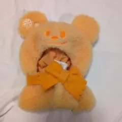 ディズニーストア ユニベア シークレットポンチョ オレンジ　中古品