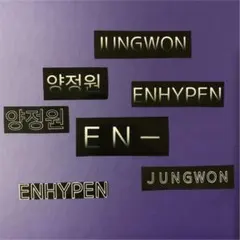 ENHYPENステッカー(JUNGWON)