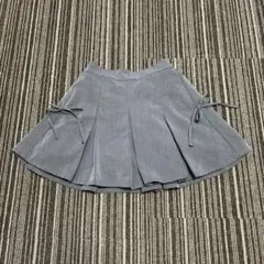 【まとめ買いもOK】プリーツスカート リボン、インナーパンツ付き S