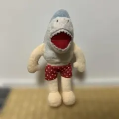 USJ サメ人間 マスコットキーチェーン（ぬいぐるみキーホルダー）