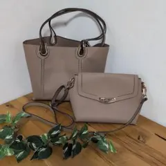 D.KELLY ベージュ ショルダーバッグセットのサムネイル