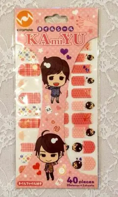 【新品未使用・未開封】「KAmiYU」のネイルシール 40ピースセット