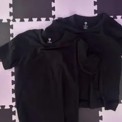 ブラック Sサイズ ファミマTシャツ 2枚セット
