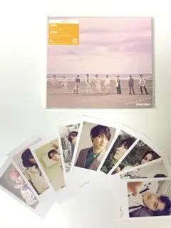 SnowMan CD オレンジkiss 初回B＋特典チェキ風カード