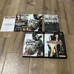 ps2ソフト　チラシ付