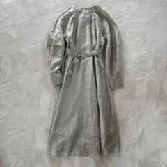 さら様専用】MOGA 24ss テンセルサテンシャツドレス リネン混 - メルカリ