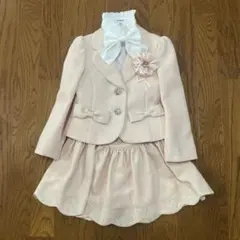 arisana フォーマルスーツ 120 ピンク 卒園式 入学式
