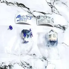 ガチャ 鬼滅の刃 ぺたっとねじまき 胡蝶しのぶ おねむたん 童磨 幼少期 セット