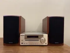 KENWOODミニコンポ R-K735 + LS-K735 木製スピーカーセット 隠れた名機・希少・美品】KENWOOD LS-K735 スピーカー 音出し良好