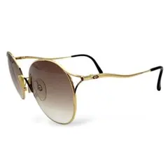 Christian Dior バタフライ メタルフレーム サングラス ゴールド